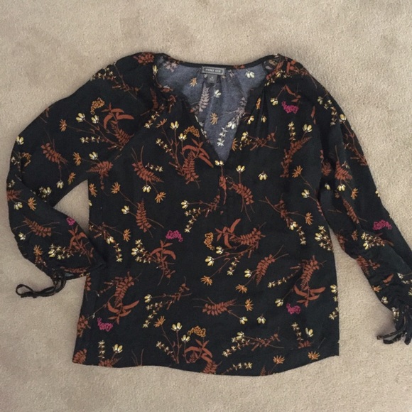 Point Sur floral viscose top - Picture 3 of 4